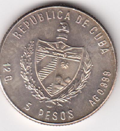Beschrijving: 5 Pesos  COACH